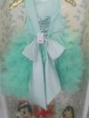 cocobee-Princess Jasmine Aqua Rose Thrill Tulle Dress with Satin Corset Back_Moment