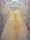 cocobee – Princess Aurora Yellow Heart Corset Tulle Dress 2