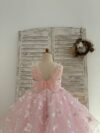 cocobee-Princess Bella Pink Butterfly Tulle Gown 3