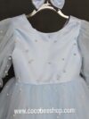 cocobee-Princess Clara Light Blue Pearl Tulle Dress – moment