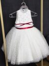 cocobee-Princess Emilia White Polka-Dot Tulle Dress 6