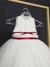 cocobee-Princess Emilia White Polka-Dot Tulle Dress 8