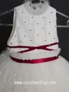 cocobee-Princess Emilia White Polka-Dot Tulle Dress – Moment