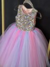 cocobee-Princess Luna Pastel Rainbow Sequin and Tulle Dress 2