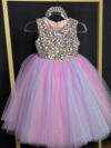 cocobee-Princess Luna Pastel Rainbow Sequin and Tulle Dress 3